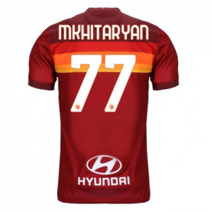 AS Roma Henrikh Mkhitaryan 77 Hjemmedrakter 2020 21 – Kortermet