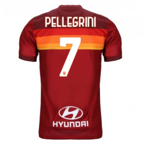 AS Roma Lorenzo Pellegrini 7 Hjemmedrakter 2020 21 – Kortermet