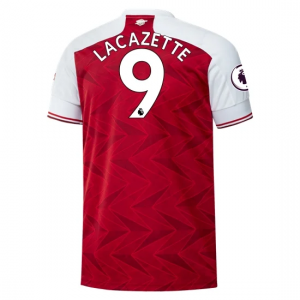 Arsenal Alaxandre Lacazette 9 Hjemmedrakter 2020 21 – Kortermet