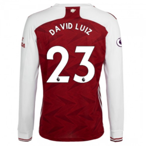 Arsenal David Luiz 23 Hjemmedrakter 2020 21 – Langermet