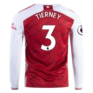 Arsenal Kieran Tierney 3 Hjemmedrakter 2020 21 – Langermet