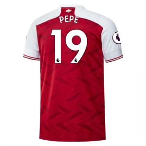 Arsenal Nicholas Pepe 19 Hjemmedrakter 2020 21 – Kortermet