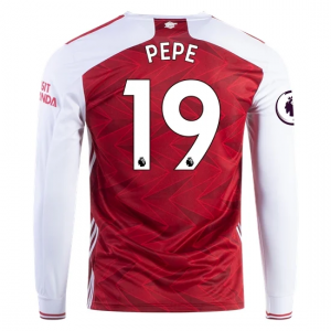 Arsenal Nicholas Pepe 19 Hjemmedrakter 2020 21 – Langermet