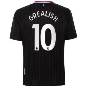 Aston Villa Jack Grealish 10 Bortedrakter 2020 21 – Kortermet