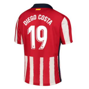 Atletico Madrid Diego Costa 19 Hjemmedrakter 2020 21 – Kortermet