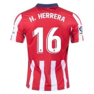 Atletico Madrid Hector Herrera 16 Hjemmedrakter 2020 21 – Kortermet