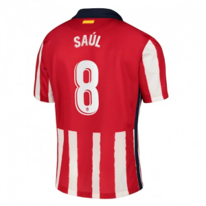 Atletico Madrid Saul Niguez 8 Hjemmedrakter 2020 21 – Kortermet
