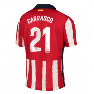 Atletico Madrid Yannick Carrasco 21 Hjemmedrakter 2020 21 – Kortermet