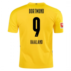 BVB Borussia Dortmund Erling Haaland 9 Hjemmedrakter 2020 21 – Kortermet
