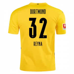 BVB Borussia Dortmund Giovanni Reyna 32 Hjemmedrakter 2020 21 – Kortermet