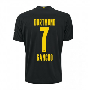 BVB Borussia Dortmund Jadon Sancho 7 Bortedrakter 2020 21 – Kortermet