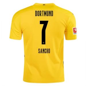 BVB Borussia Dortmund Jadon Sancho 7 Hjemmedrakter 2020 21 – Kortermet
