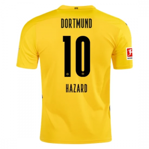 BVB Borussia Dortmund Thorgan Hazard 10 Hjemmedrakter 2020 21 – Kortermet