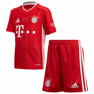 FC Bayern München Barn Hjemme Draktsett 2021 – Kortermet(Inkluderer shorts)