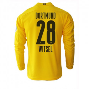 Borussia Dortmund Axel Witsel 28 Hjemmedrakter 2020 21 – Langermet