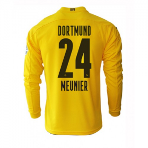 Borussia Dortmund Thomas Meunier 24 Hjemmedrakter 2020 21 – Langermet