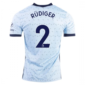 Chelsea Antonio Rudiger 2 Bortedrakter 2020 21 – Kortermet