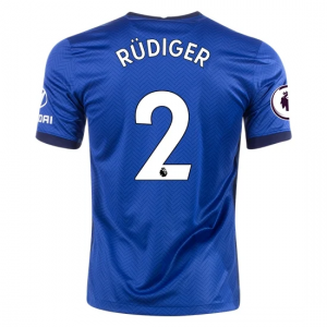 Chelsea Antonio Rudiger 2 Hjemmedrakter 2020 21 – Kortermet