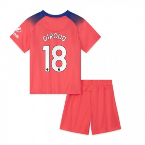 Chelsea Olivier Giroud 18 Barn Tredje Draktsett 2021 22 – Kortermet(Inkluderer shorts)