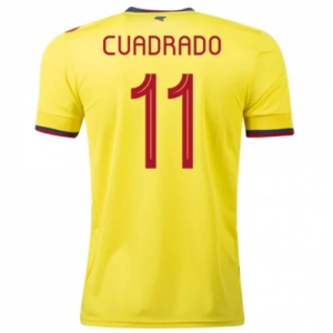 Colombia Juan Cuadrado 11 Hjemmedrakter 20-21 – Kortermet