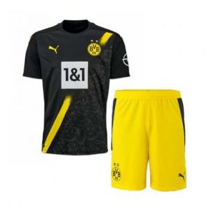 Dortmund Barn Borte Draktsett 2020 21 – Kortermet(Inkluderer shorts)