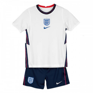 England Barn Hjemme Draktsett EM 2020 – Kortermet(Inkluderer shorts)