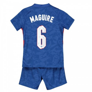 England Maguire 6 Barn Borte Draktsett EM 2020 – Kortermet(Inkluderer shorts)