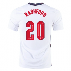 England Marcus Rashford 20 Hjemmedrakt EM 2020 – Kortermet