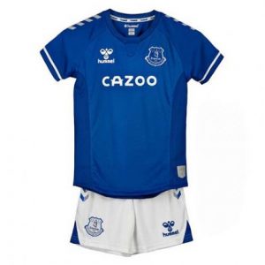 Everton Barn Hjemme Draktsett 2020 21 – Kortermet(Inkluderer shorts)