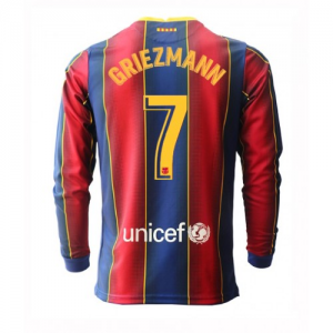 FC Barcelona Antoine Griezmann 7 Hjemmedrakter 2020 21 – Langermet