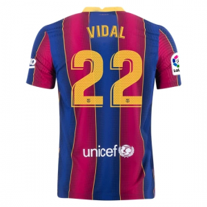 FC Barcelona Arturo Vidal 22 Hjemmedrakter 2020 21 – Kortermet