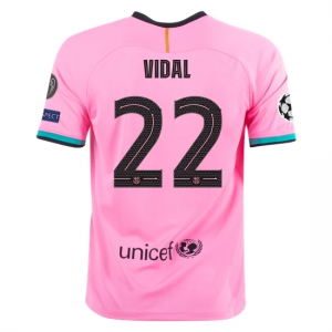 FC Barcelona Arturo Vidal 22 Tredjedrakter 2020 21 – Kortermet