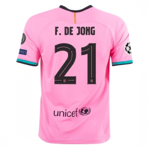 FC Barcelona Frenkie De Jong 21 Tredjedrakter 2020 21 – Kortermet
