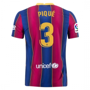 FC Barcelona Gerard Pique 3 Hjemmedrakter 2020 21 – Kortermet