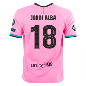 FC Barcelona Jordi Alba 18 Tredjedrakter 2020 21 – Kortermet