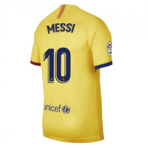 FC Barcelona Lionel Messi 10 Bortedraktsett 2019 20 – Kortermet