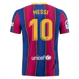 FC Barcelona Lionel Messi 10 Hjemmedraktsett 2020 21 – Kortermet