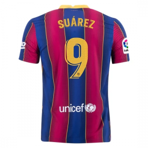 FC Barcelona Luis Suárez 9 Hjemmedraktsett 2020 21 – Kortermet