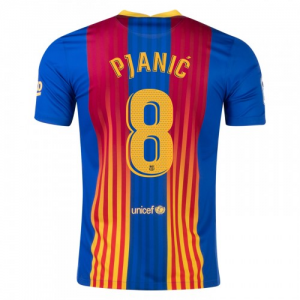 FC Barcelona Miralem Pjanic 8 El Clasico Fotballdrakter 2021 – Kortermet