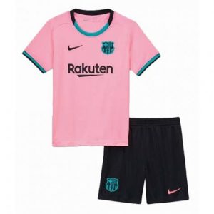 FC Barcelone Barn Tredje Draktsett 2020 21 – Kortermet(Inkluderer shorts)