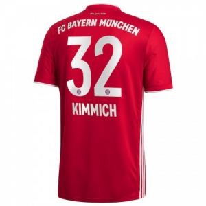 FC Bayern München Joshua Kimmich 32 Hjemmedrakter 2020 21 – Kortermet