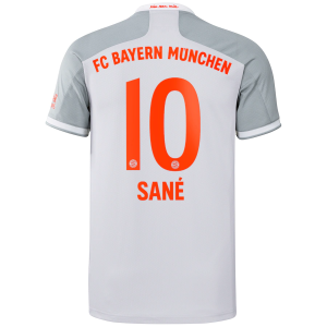FC Bayern München Leroy Sane 10 Bortedrakter 2020 21 – Kortermet