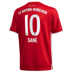 FC Bayern München Leroy Sane 10 Hjemmedrakter 2020 21 – Kortermet