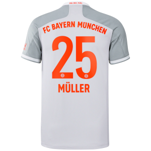 Thomas Müller 25 FC Bayern München Bortedraktsett 2020 21 – Kortermet