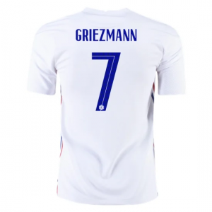 Frankrike Antoine Griezmann 7 Bortedrakt EM 2020 – Kortermet