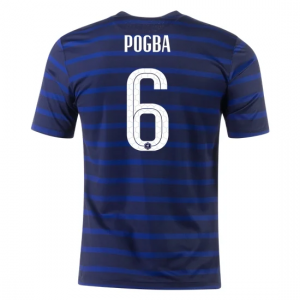 Frankrike Paul Pogba 6 Hjemmedraktsett EM 2020 – Kortermet