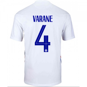 Frankrike Raphael Varane 4 Bortedrakt EM 2020 – Kortermet