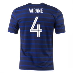 Frankrike Raphael Varane 4 Hjemmedrakt EM 2020 – Kortermet