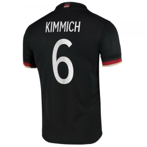 Tyskland Joshua Kimmich 6 Bortedrakt EM 2020 – Kortermet