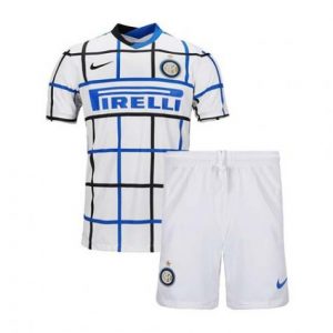 Inter Milan Barn Borte Draktsett 2020 21 – Kortermet(Inkluderer shorts)